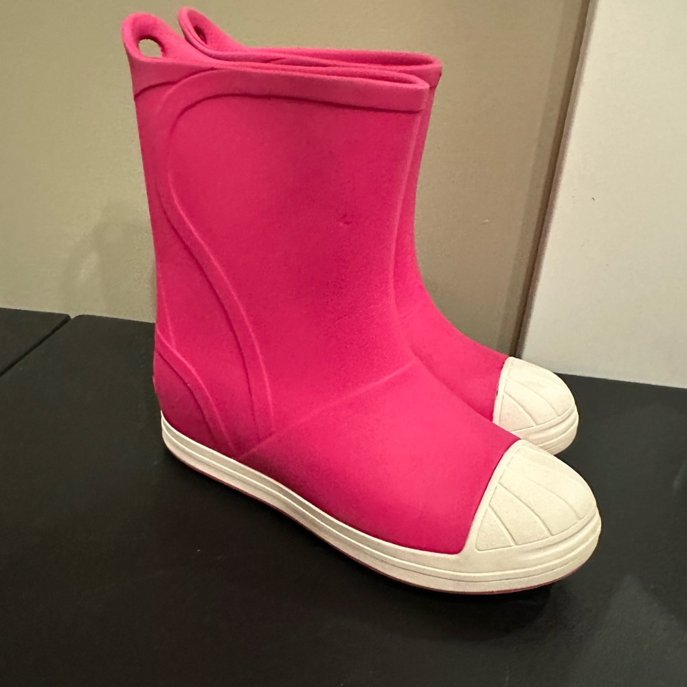 Crocs Pink Boots. Junior 1